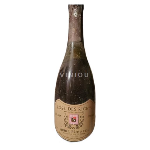 Poitou-Charentes Määrittelemätön Morel Père et Fils Rosé des Ricey 1989