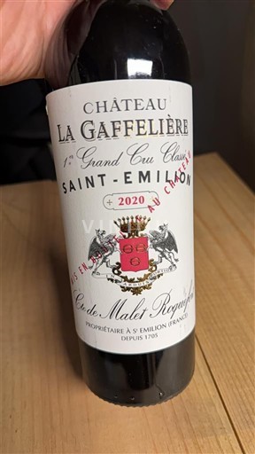 Bordeaux Saint-Émilion Premier Grand Cru Classé Château La Gaffelière 2020