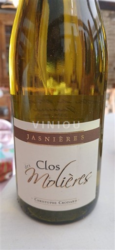 Údolí Loiry Jasnières Domaine La Raderie Clos des Molières 2024