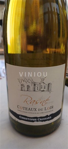 Loire Valley Coteaux du Loir Domaine La Raderie Rasnné 2024