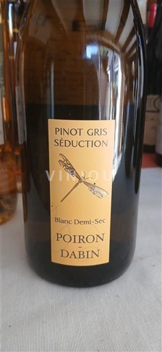 Thung lũng sông Loire Thung lũng Loire Poiron Dabin Pinot Gris Séduction 2023