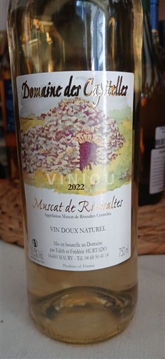Roussillon Muscat de Rivesaltes Domaine Des Capitelles 2022
