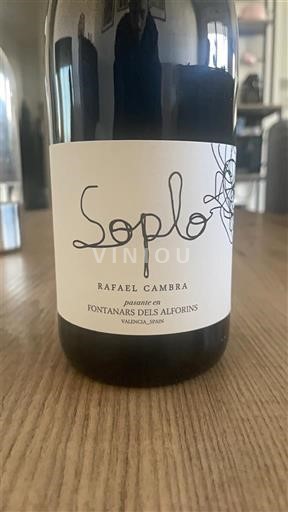 Vin Rouge sec Soplo Rafael Cambra 2024 Spanien Valencia-regionen Valencia DO