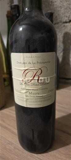 Roussillon Maury Domaine La Préceptorie Le Vin Doux Naturel Non-Vintage
