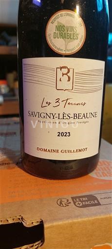 Bourgogne Savigny-lès-beaune Domaine Guillemot Les 3 Terroirs 2023