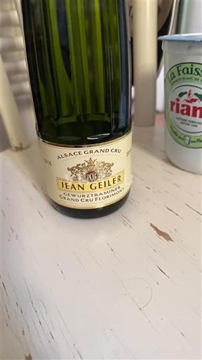 Alsace Gewurztraminer Grand Cru Jean Geiler Grand Cru Florimont 2016