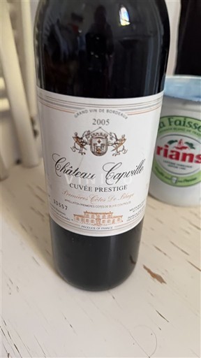 Bordeaux Not Specified Château Caprille Prestige 2005