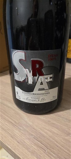 Alpy a Rhonské oblasti Rhodanské pahorkatiny François & Fils Syrah 100% 2023