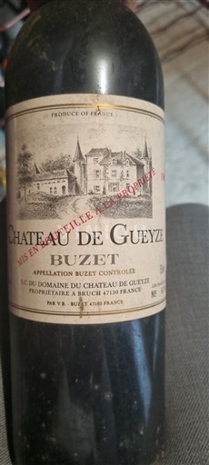 Sud-Ouest Buzet Château Gueyze 1988