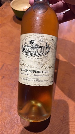 Bordeaux Graves Supérieures Château Simon 2008