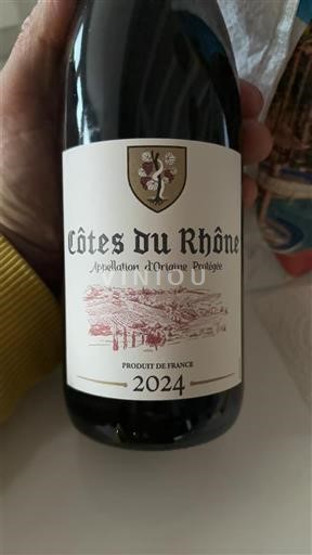 Rhônetal Côtes du Rhône Uvcdr 2024