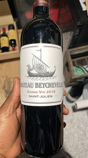 Bordeaux Saint-Julien Grand Cru Château Beychevelle 2018