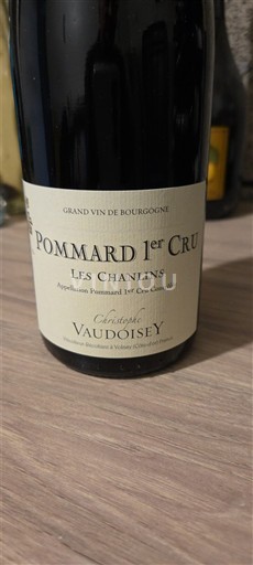 Burgundi Pommard Premier Cru Christophe Vaudoisey Les Chanlins 2021