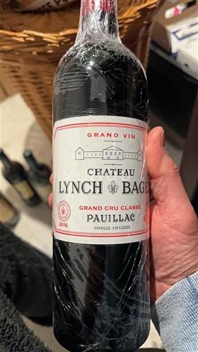 Bordeaux Pauillac Grand Cru Château Lynch-Bages 2016