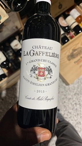 Bordeaux Saint-Émilion Grand Cru 1er Grand Cru Classé Château La Gaffelière 2015