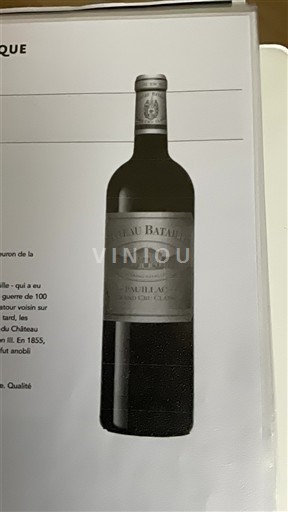 Bordeaux Pauillac Grand Cru Château Batailley 2014