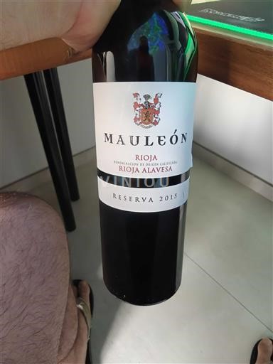 La Rioja rioja Mauleón Reserva 2015