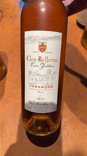 Sydväst Jurançon Clos Bellevue Tradition 2013