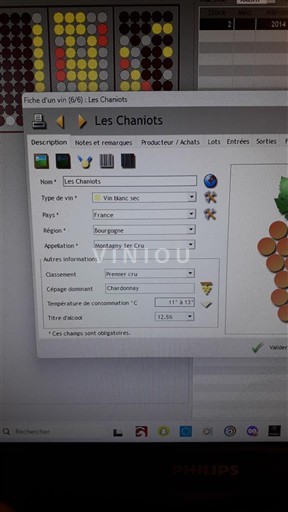 Bourgogne Montagny Premier Cru Les Chaniots 2014
