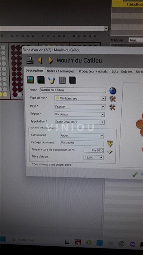 Burdeos Entre dos mares Moulin du Caillou 2003