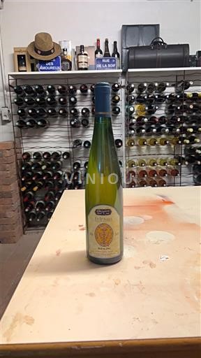 Alsace Riesling Domaine Marcel et josé Ebelmann Vallée noble 2010