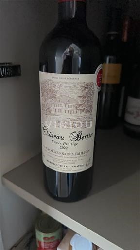 Bordeaux Puisseguin-saint-émilion Château Bertin Prestige 2022