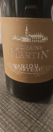 Rhônen laakso Rasteau Domaine Martin 2023