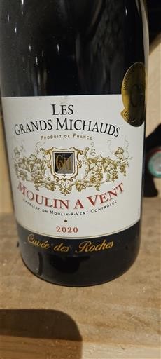 Beaujolais Moulin-à-vent Les Grands Michauds des Roches 2020