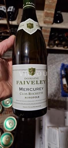 Borgoña Mercurey Domaine Faiveley Clos Rochette Monopole 2020