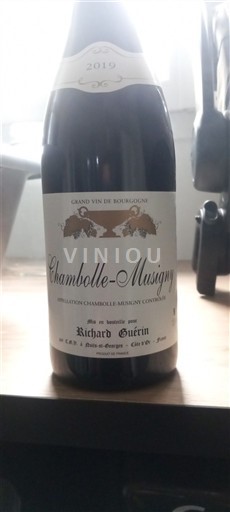 Bourgogne Chambolle-Musigny Richard Guérin 2019