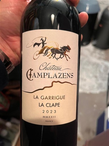 Languedoc La Clape Château Camplazens La Garrigue 2023