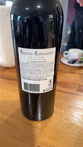 Linguadoca La Clape Château Camplazens La Garrigue 2023