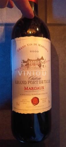 Bordeaux Margaux Château Grand Puy de Tayac 2000