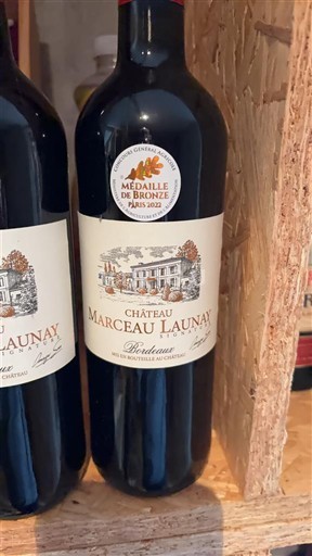 Bordeaux Château Marceau-Launay 2020