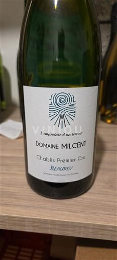 Burgundy Chablis Premier Cru Domaine Milcent 2020