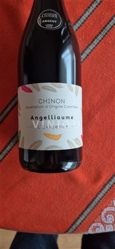 Loire-dalen Chinon Angelliaume L'Evidence 2024