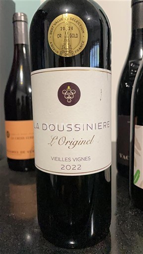 Thung lũng sông Loire Thung lũng Loire La Doussinière L'Originel Vieilles Vignes 2022