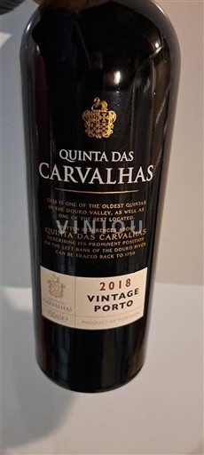 Portugal Oporto Quinta das Carvalhas Vintage 2018