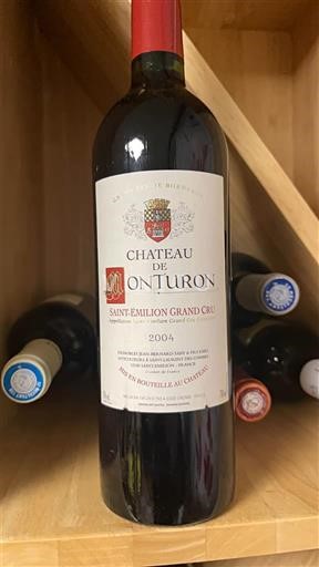 Bordeaux Saint-Émilion Grand Cru Château Monturon 2004