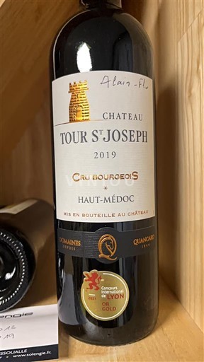 Bordeaux Haut-Médoc Cru Bourgeois Château Tour Saint Joseph 2019