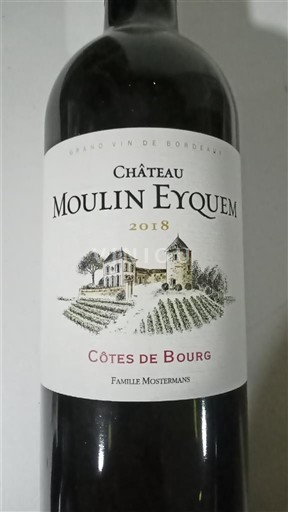 Bordeaux Côtes-de-bourg Château Moulin Eyquem 2018