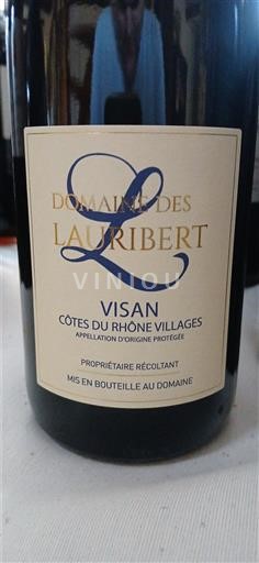 Rhône Valley Côtes du Rhône Villages Domaine Des Lauribert Visan 2023