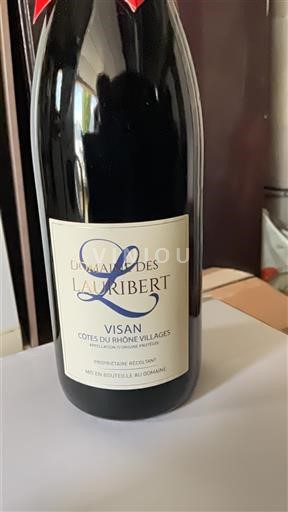 Rhônen laakso Côtes-du-rhône-villages Domaine Des Lauribert Visan 2023
