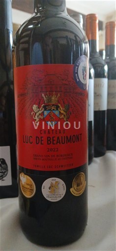 Bordeaux Blaye-côtes-de-bordeaux Château Luc de Beaumont 2022