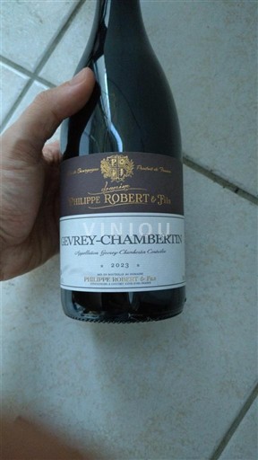 Burgundy Gevrey-Chambertin Philippe Robert & Fils 2023