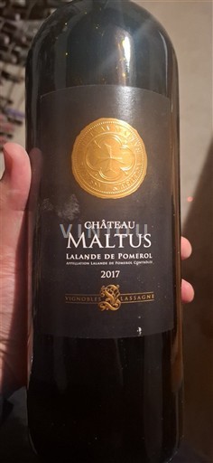 Bordeaux Lalande-de-Pomerol Château Maltus 2017