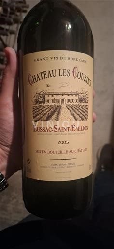 Bordeaux Lussac-saint-émilion Château Les Couzins 2005