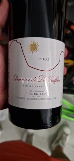 Languedoc Ospecificerad Domaine La Truffière 2003