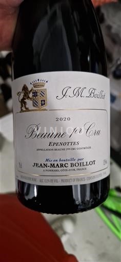 Burgundsko Nespecifikováno Premier Cru Jean-Marc Boillot Epenottes 2020