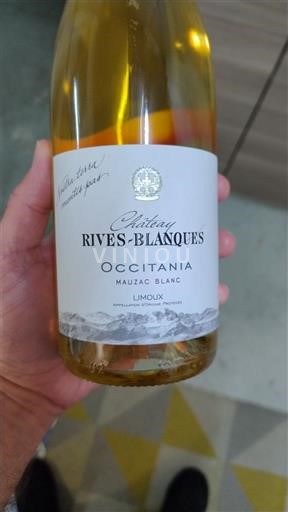 Vine Blanc sec Occitania Château Rives-Blanques 2021 Frankrig Languedoc Limoux AOC